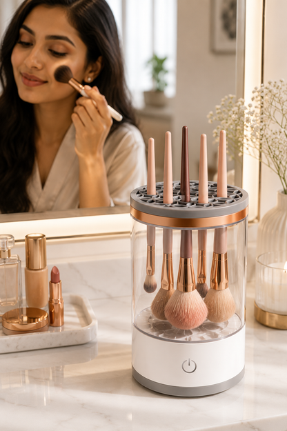 Lumora Aura Electric Makeup Brush Cleaner & Dryer